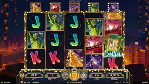 New Years Bash: One spin in the free games of Habanero's free demo, at a bet of 12.50 (bet...