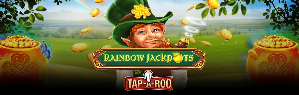 Rainbow Jackpots Tap-A-Roo cover art